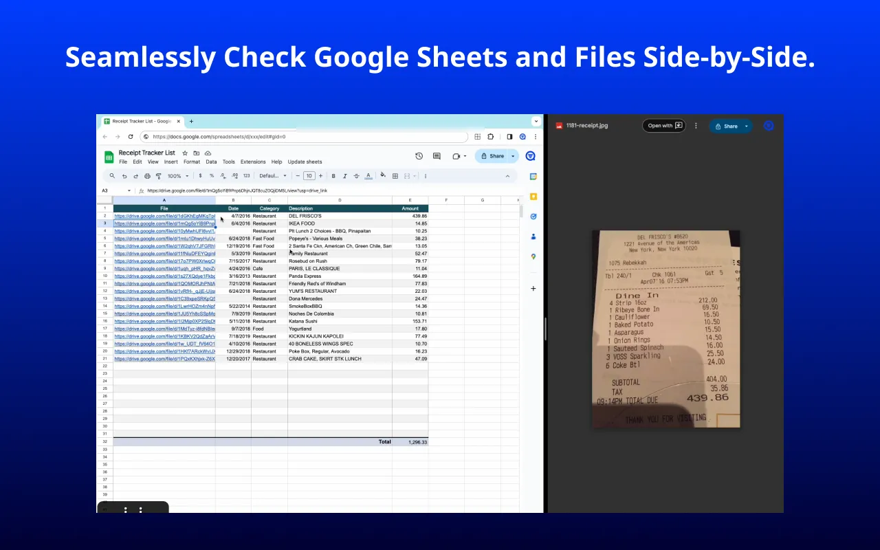 Google Sheets Link Auto Opener Image 1