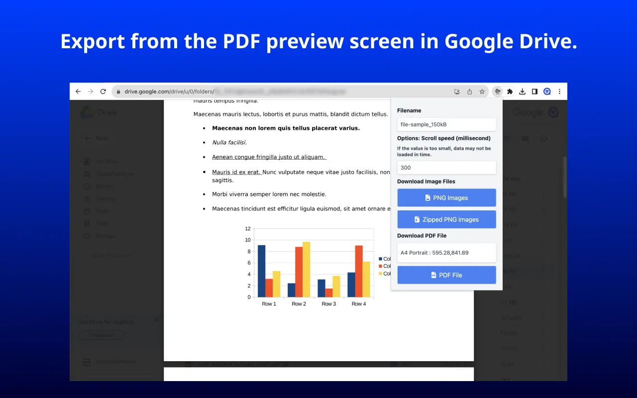 Document Preview Exporter for Google Drive Image 1