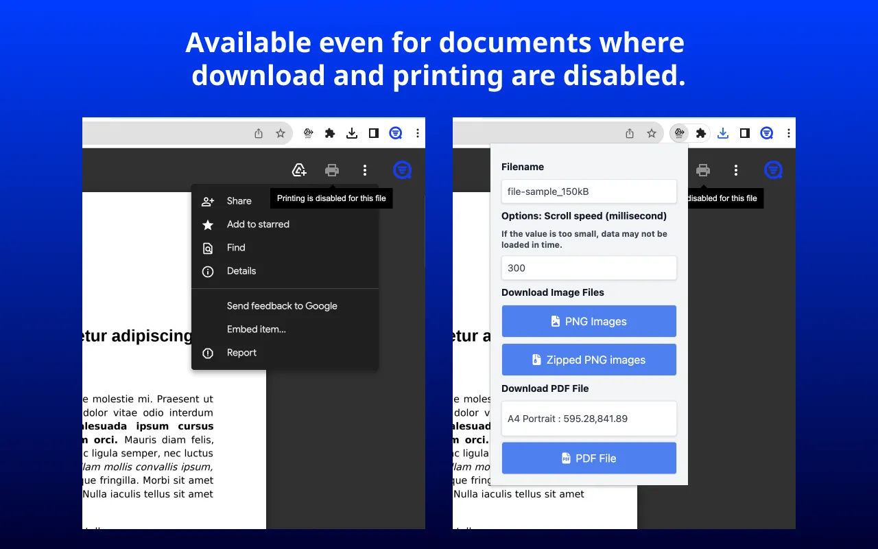 Document Preview Exporter for Google Drive Image 3